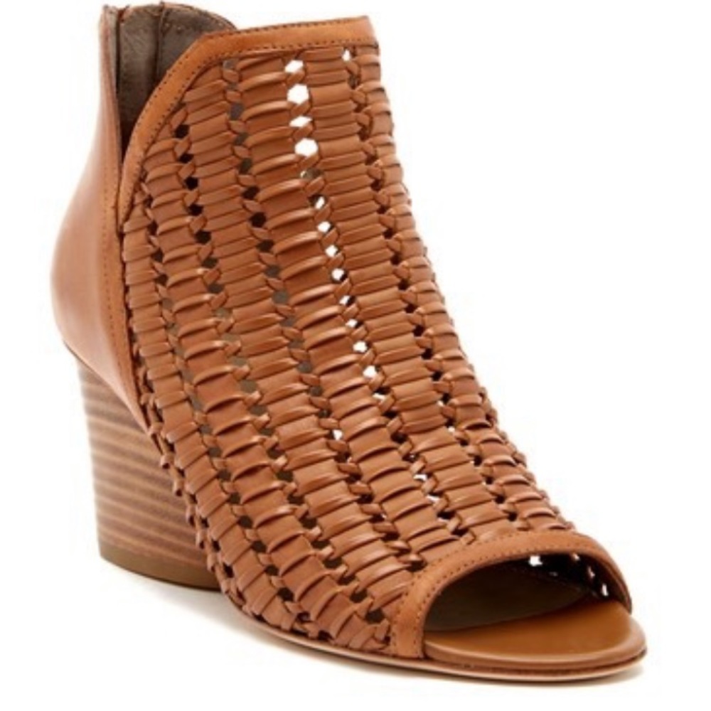 Jacqi fawn glove nappa leather open toe bootie